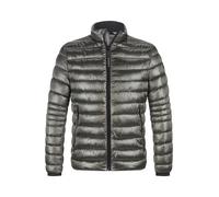 MILESTONE Steppjacke Herren Stehkragen Mikrofaser grau, 58 (3XL)