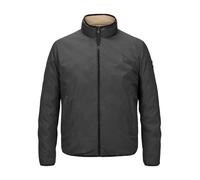 MILESTONE Wendejacke Herren Stehkragen Mikrofaser grau, 58 (3XL)