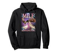 Milf Man I Love Fowl Funny Ironic Acronym Joke Pullover Hoodie