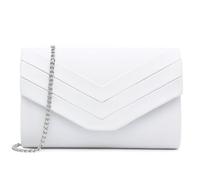 Milisente Clutch für Damen, Wildleder-Clutch, für Hochzeit, Schultertasche, Umhängetasche, Abendtasche