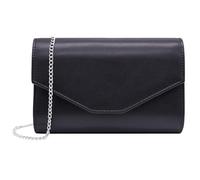 Milisente Damen Clutch Elegant Envelope Handtasche aus Glattleder | Große Abendtasche mit Schulterkette, Magnetverschluss, geeignet für Hochzeit Party Gala Abendveranstaltung