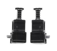 Milisten 2 Stück Teleskopgriff Ersatzteile für Koffer Stabile PVC Verriegelungsclips Universell Kompatibel Einfach zu Montieren für Reisegepäck