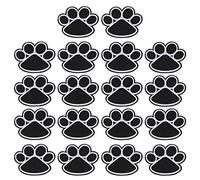 MILISTEN 20 Stück Hundepfote Welpen Pfoten Patches Applikationen Stickerei Aufkleber Patches zum Reparieren Oder DIY Dekorieren Ihrer Jacken Kleidung