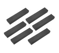 Milisten 6 Stück Schwarze Karton Uhrenbox mit Schwammpolster Rechteckige Aufbewahrungsbox für Schmuck Armbänder und Halsketten Kompakt und Bruchfest