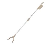 Milisten Faltbare Greifzange für Senioren Langer Müllgreifer mit Sanitätsklemme Vielseitiges Aufnahme Schuhanzieh hilfsgerät für Ältere Menschen Platzsparend und Leicht zu Transportieren