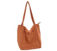 Milisten Große Cord tasche Damen Schultertasche Wasserabweisend Geräumig Vielseitig für Shopping Strand Alltag Modische Umhängetasche für Frauen Teens