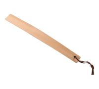 Milisten Langer Holz schuhlöffel mit Ergonomischem Griff Stabiles Material Praktische Anziehhilfe für Senioren und Schwangere Rückenschonend und Schmerzreduzierend Lang Naturfarben