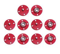 Milisten Legierungsknöpfe Metallknöpfe Flach Für Nähen Diy Kleidung Mantel Knopf 0.83In Handnähen Zubehör 10 Stück