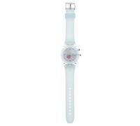Milisten Leuchtende Armbanduhr für Kleinkinder und Kinder Quarz mit Silikonarmband Verstellbarer Handgelenksriemen Transparente Uhr mit Leuchtendem Zifferblatt als Weihnachts