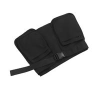 MILISTEN Outdoor Hüfttasche mit Mehreren Fächern Robuster Reißverschluss Wasserabweisend Vielseitig für Wandern Radfahren Laufen Unisex Hüftpack in Schwarz Kleine Große Tasche