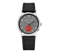 MILITADO ML27 Automatikuhr Herren 36 mm ST1701, Saphirglas, Lederarmband | ST1701 Automatikwerk mit Handaufzug, kleine Sekunde, Saphir-Sichtboden, 5 ATM