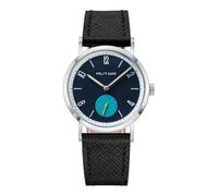 MILITADO ML27 Automatikuhr Herren 36 mm ST1701, Saphirglas, Lederarmband | ST1701 Automatikwerk mit Handaufzug, kleine Sekunde, Saphir-Sichtboden, 5 ATM