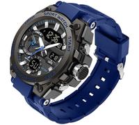 Militär Uhr Herren Digital Armbanduhr Military Watch Outdoor Tactical Watch Groß 5 ATM Wasserdicht Digitaluhr Herrenuhren Stoppuhr Sport Uhren Sportuhr Männer Jungen Chronograph Herren Schwarz Grün