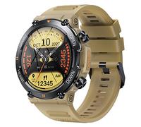 Militär Uhr Smartwatch Blutdruck Herren Armbanduhr Smartwatches mit Telefonfunktion IP68 Wasserdicht Sportuhren Outdoor Tactical Watch Military Schwarz Fitnessuhr für Männer Ios Android Schrittzähler