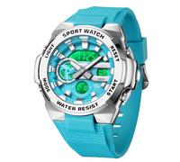 Militär Uhr wasserdichte Digitaluhr Herren Herrenarmbanduhren Outdoor Uhr Herren mit LED-Leuchtdisplay Analogen Zeigern und Digitalen Zahlen