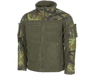 Militärische Tarnungs-Feldjacke, 100% Polyester, Rip Stop Besatz, verstellbare Ärmel und Bund, YKK Reißverschlüsse (DE/NL/SE/PL, Alphanumerisch, S, Regular, Regular, M 95 CZ tarn)