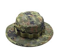 MILITAR Boonie Cap Tacgear Militär Flecktarn Camo Hut Ripstop breite Krempe, flecktarn, X-Large