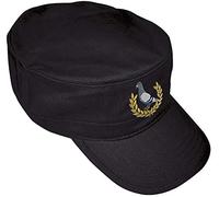 Military-Cap mit Einstickung - Champion Taube - TB663 schwarz