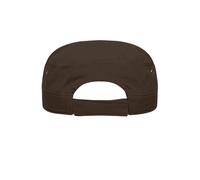 Military Cap unisex - Dark-Brown , one size