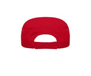 Military Cap unisex - Red , one size