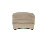 Military Sandwich Cap "MB6555" - myrtle beach Khaki/Dark-Green