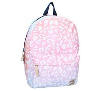Milky Kiss Bold Style Rucksack - Auffälliger Rucksack in Rosa und Blau Schultasche