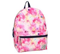 Milky Kiss Rucksack Next Level Vibes - Pinkfarbener Schulrucksack mit Reißverschlussfächern
