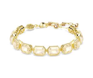 Millenia Armband, Oktagon-Schliff, Karamell, 18K Goldbeschichtet OS