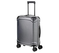 Travelite Millennium - 4-Rollen-Kabinentrolley 55 cm (silver)