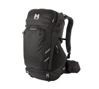 MILLET Hanang 40L Trekkingrucksack Unisex Handgepäck Schwarz | 40L Volumen, Handgepäckformat, Kofferöffnung, abnehmbarer Hüftgurt, integrierte Regenhülle