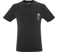 t shirt millet compagnie des guides chamonix pocket noir homme L