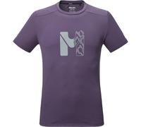 Millet Kamet Map Herren T-Shirts lila Größe XXL Trekking Schnell trocknend Polartec®