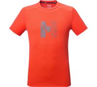 Millet Kamet Map Herren T-Shirts rot Größe XXL Trekking Schnell trocknend Polartec®