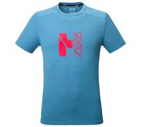 Millet - Kamet Map Short Sleeve Coronet Blue - S - Wander-T-Shirt Bleu S