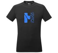 Millet - Kamet Map T-Shirt S/S - T-Shirt, Gr. XXL, schwarz (Black)