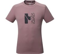Millet - Leichtes, atmungsaktives Bergsteiger-T-Shirt mit Kurzarm / kurzärmlig / mit kurzen ärmeln - Herren - Kamet Map SS M Pepper - Braun M