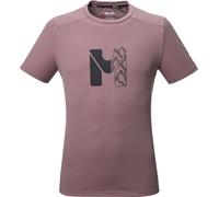 Millet - Leichtes, atmungsaktives Bergsteiger-T-Shirt mit Kurzarm / kurzärmlig / mit kurzen ärmeln - Herren - Kamet Map SS M Pepper - Braun L