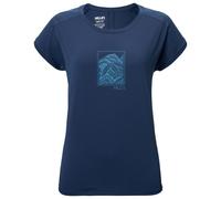 Millet - Seneca Short Sleeve W Saphir - S - Wander-T-Shirt Saphir S