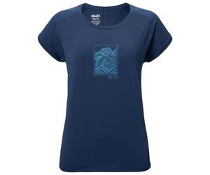 Millet - Seneca Short Sleeve W Saphir - S - Wander-T-Shirt Saphir S