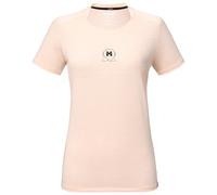 Millet - Women's Ubic Wool T-Shirt S/S - T-Shirt, Gr. L, rosa/weiß (VanillaCream)