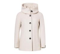 Milo Wintermantel Jesse (Wollmischung, warm, mit Kapuze) offweiss Damen, Größe 42