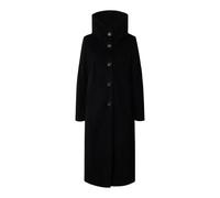Milo Wintermantel Stacy (Wollmischung, warm, mit Kapuze) schwarz Damen, Größe 42