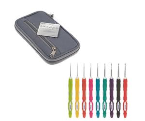 Milward Häkelnadel-Set 9 Stk. mit Softgriff 2,0 - 6,0 mm