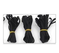 MINAOLULUS Elastisches TPU Gummiband 6mm X 10m Schwarz Dehnbares Weiches Nähband für Unterwäsche Bündchen Selbstgemacht Nähprojekte