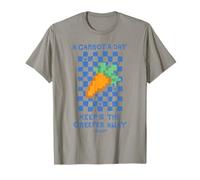 Minecraft A Carrot A Day Keeps The Creeper Away Carrot Icon T-Shirt