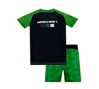 Minecraft Badehose Und Schwimmshirt Jungen | Schwimmanzug Jungen | Gaming Badeanzug Für Junge 116