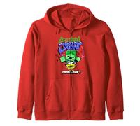 Minecraft Chicken Jockey Graffiti Style Lettering & Art Kapuzenjacke
