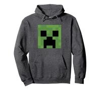 Minecraft Creeper Großes Gesicht Pullover Hoodie
