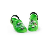 Minecraft Creeper Grüne Clogs | Strandschuhe für Jungen | TNT Boom Cartoon-Design | Streetwear-Stil | Gaming-Zubehör für Kinder | Bequeme Clogs mit flachem Absatz für Junge