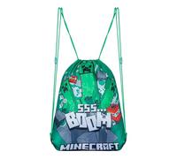 Minecraft Creeper Sporttasche Turnbeutel I Sporttasche Kinder Turnbeutel Kinder I Gym Bag Rucksack Kindergarten I Schuhbeutel Sportrucksack I Sporttaschen I Kinder Rucksack I Gym Tasche Sport Tasche